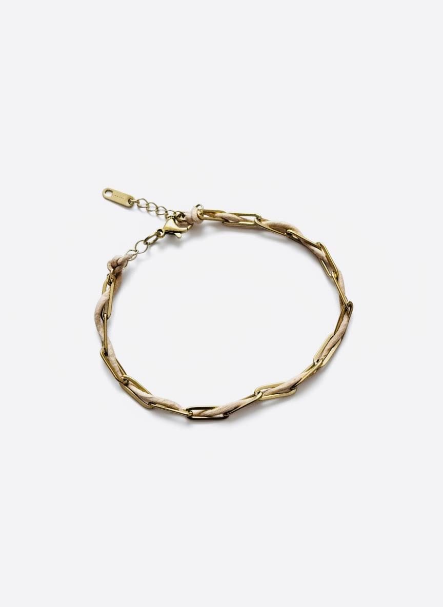 Golden Dune Link Bracelet
