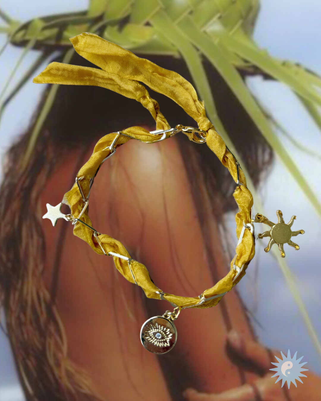 Sunlit Shores Silk Bracelet