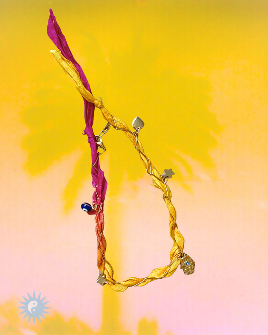 Sunset Shores Silk Bracelet