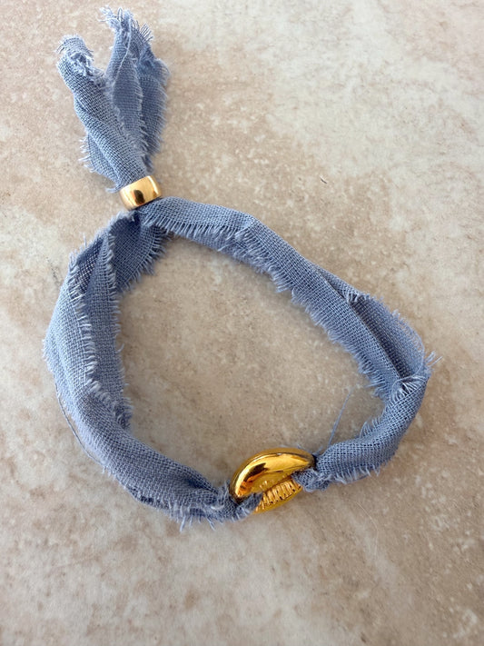 Sky Shell Tie Kids Bracelet