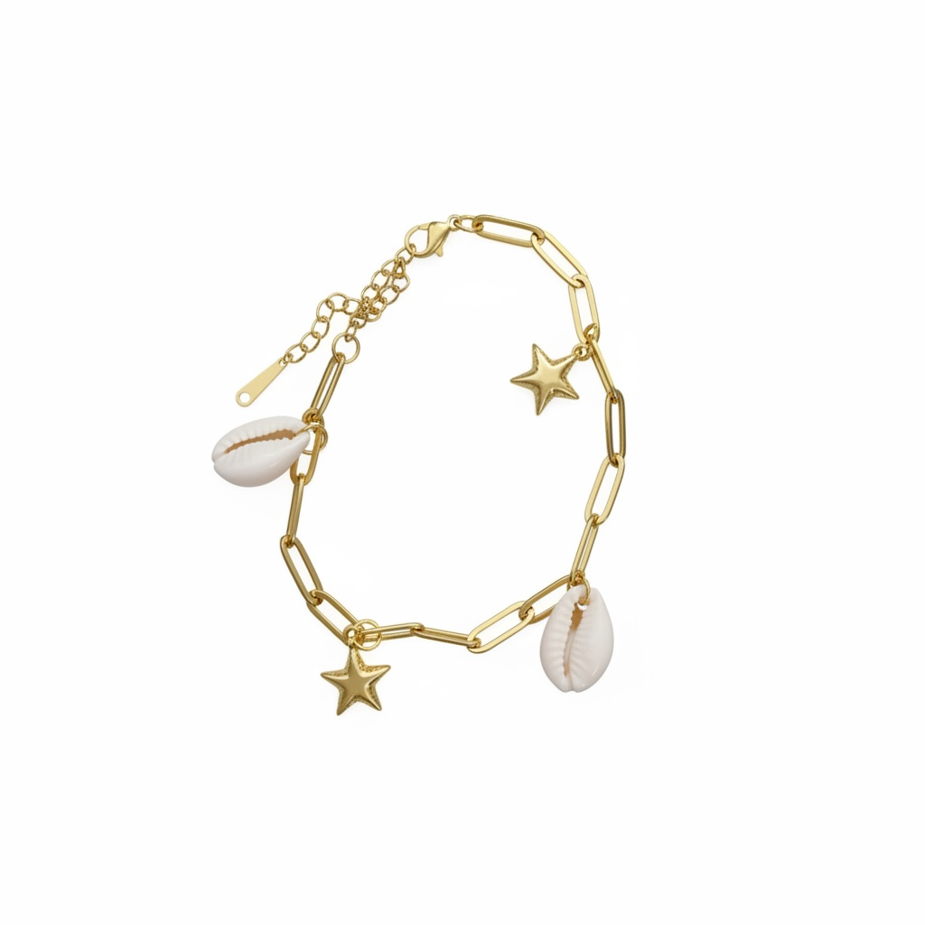 Cosmic Shell Bracelet
