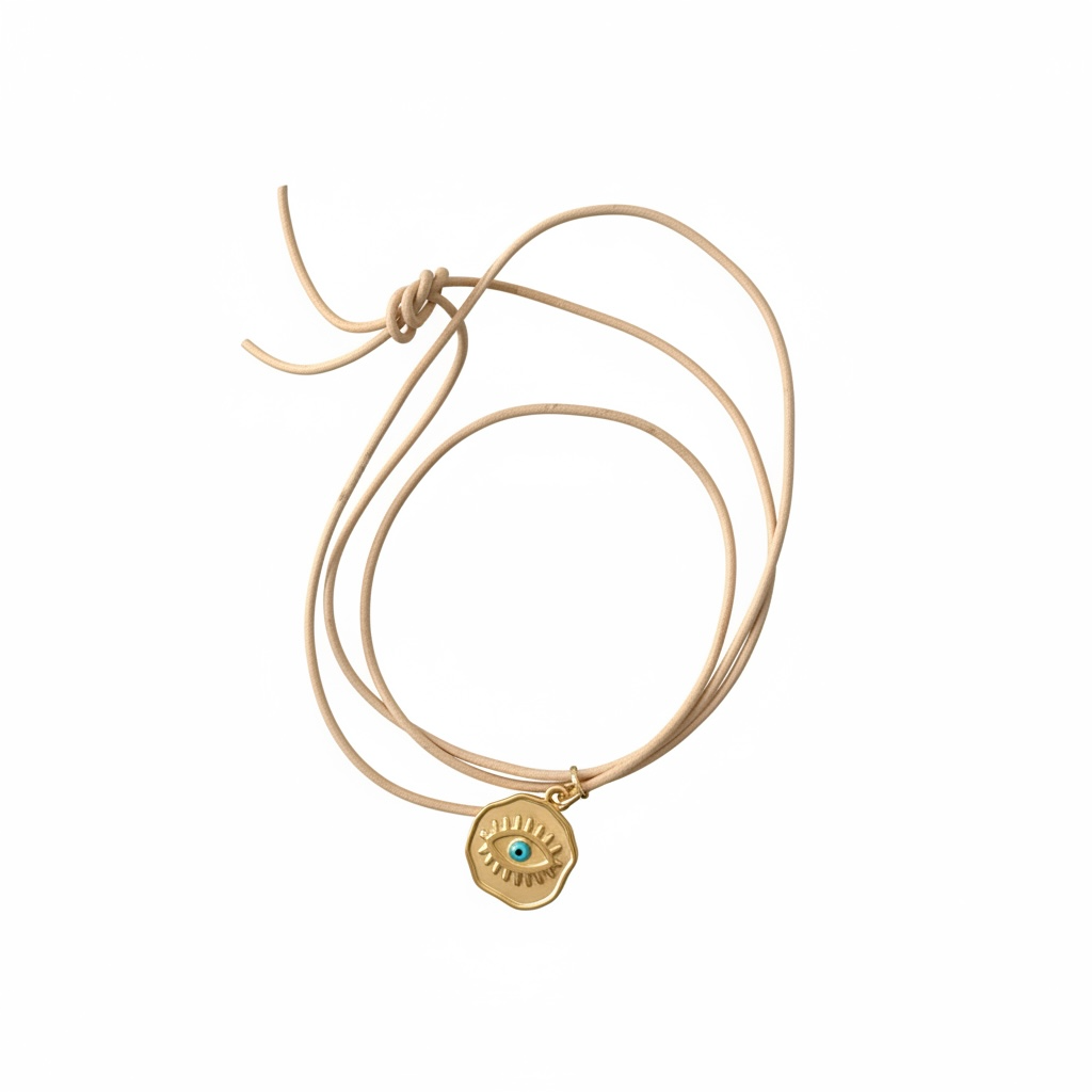 Sand Eye Leather Wrap Bracelet