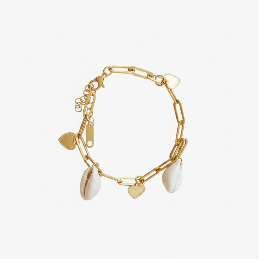 Coeur de Shell Bracelet