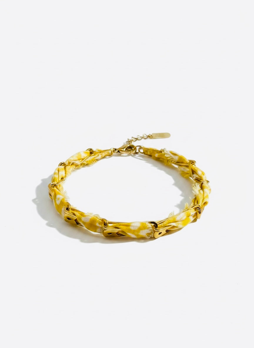 Golden Soleil Bandana Bracelet