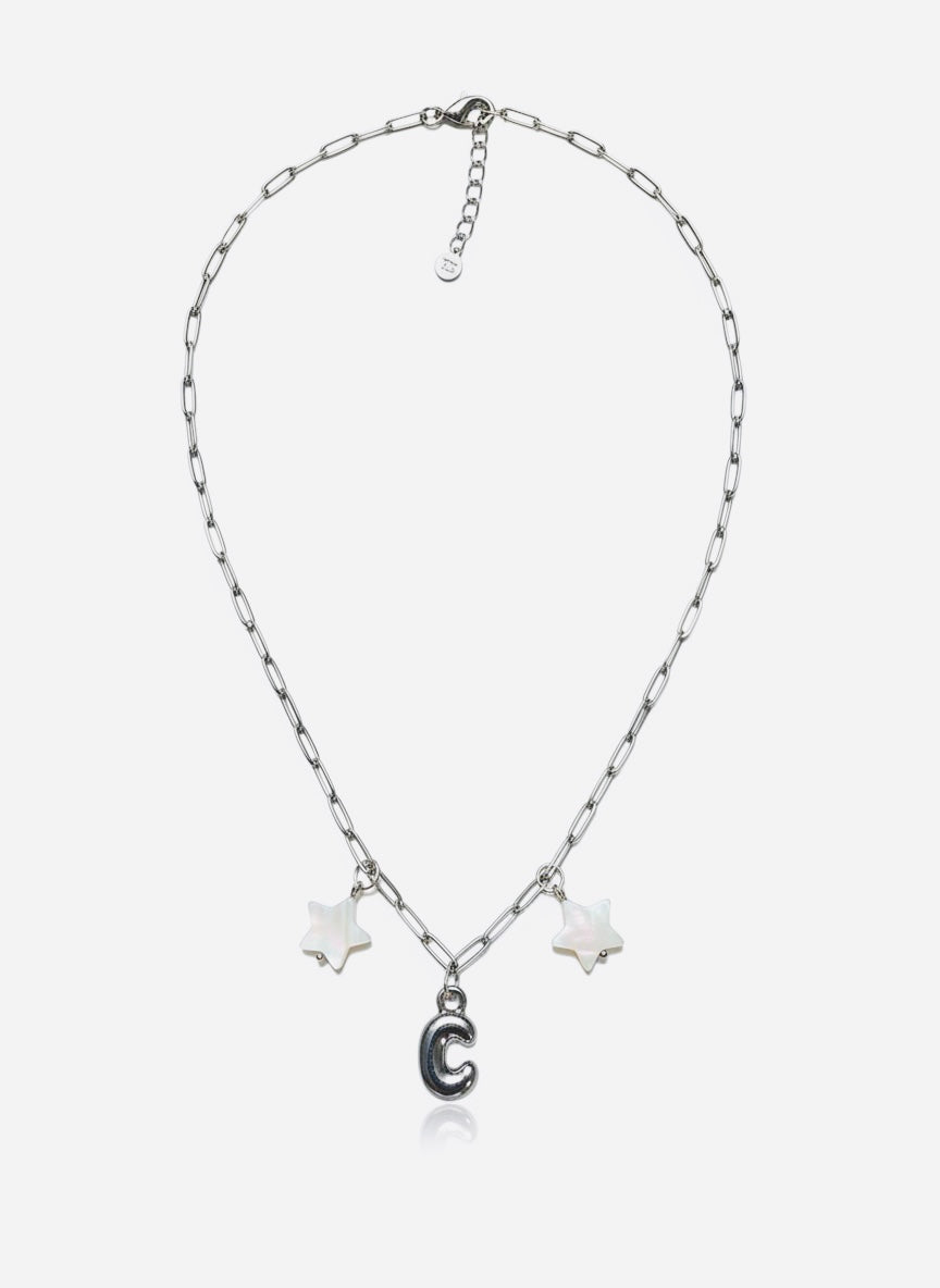 Celestial Initial Necklace