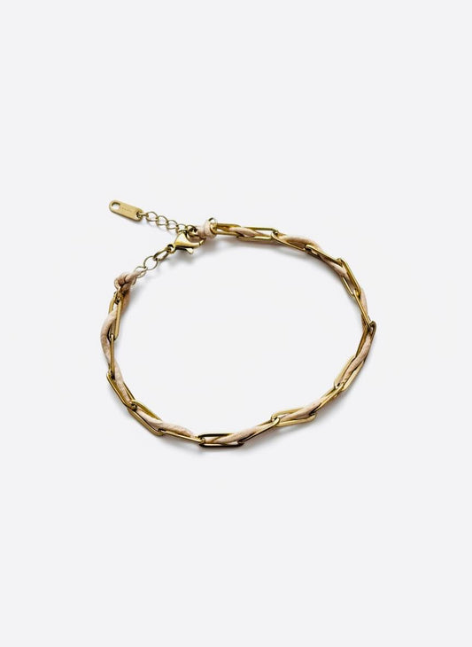 Golden Dune Link Bracelet
