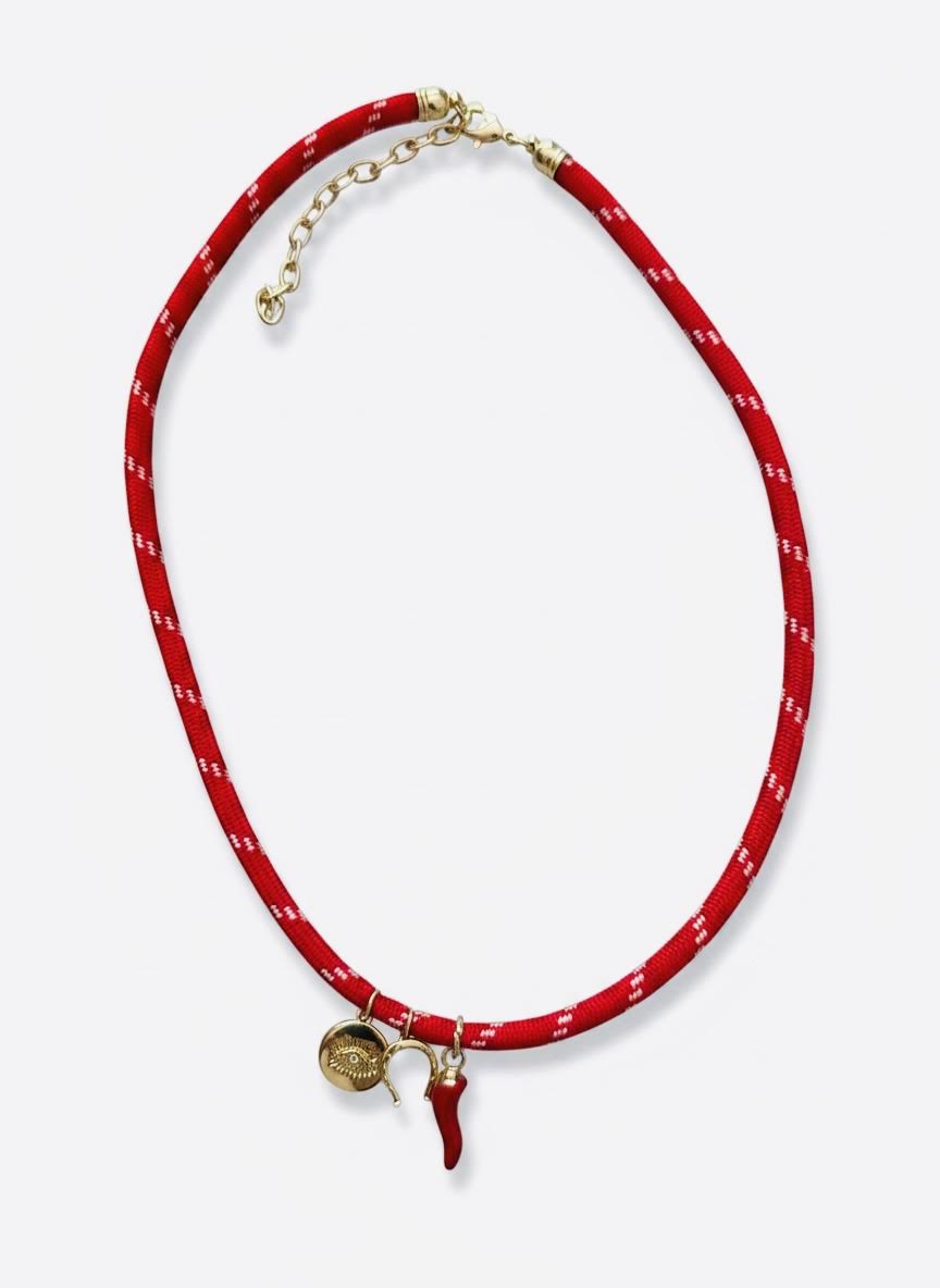 Charm Cord Necklace
