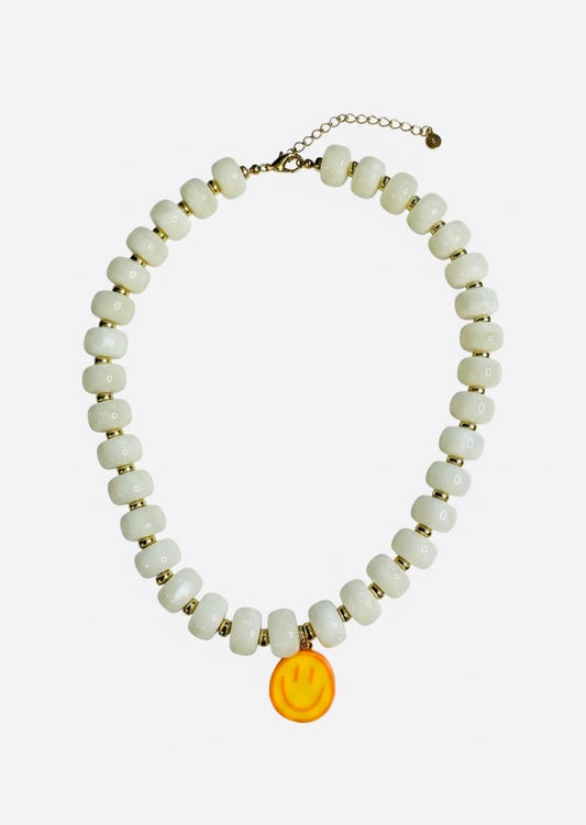 Happy Bead Necklace