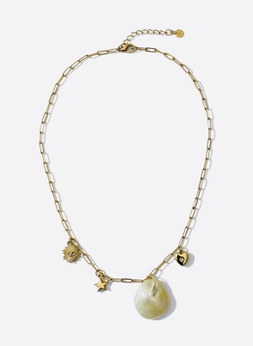 Sun & Sea Charm Necklace