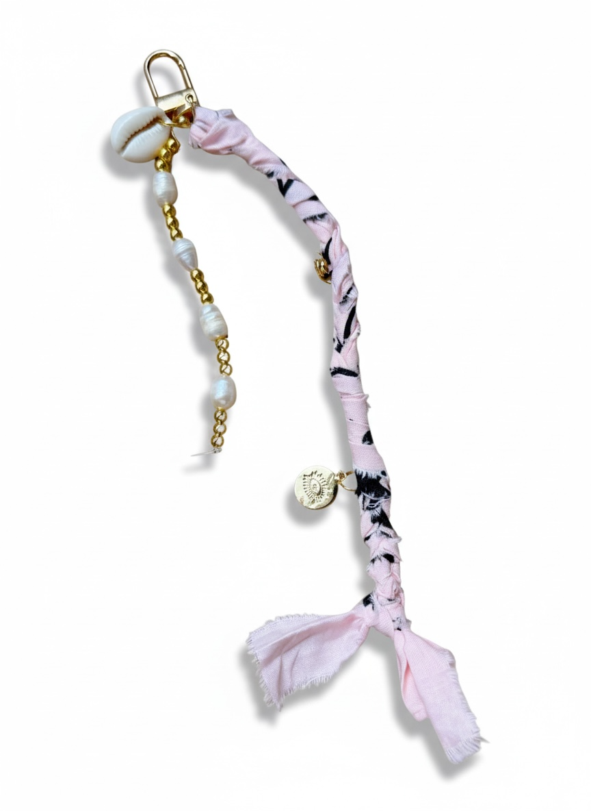 Blush Pearl Bag Charm