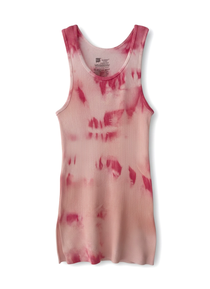 Pink Sunset Rib Tank