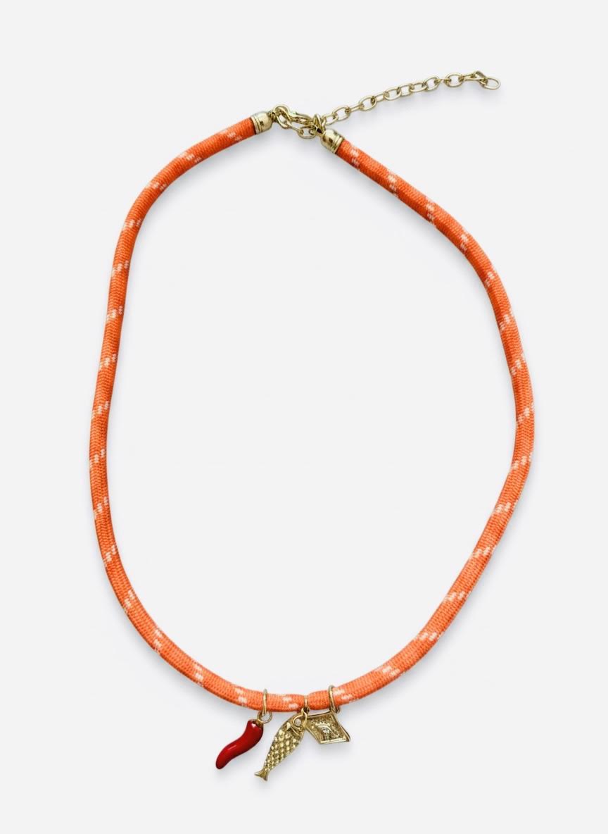 Charm Cord Necklace