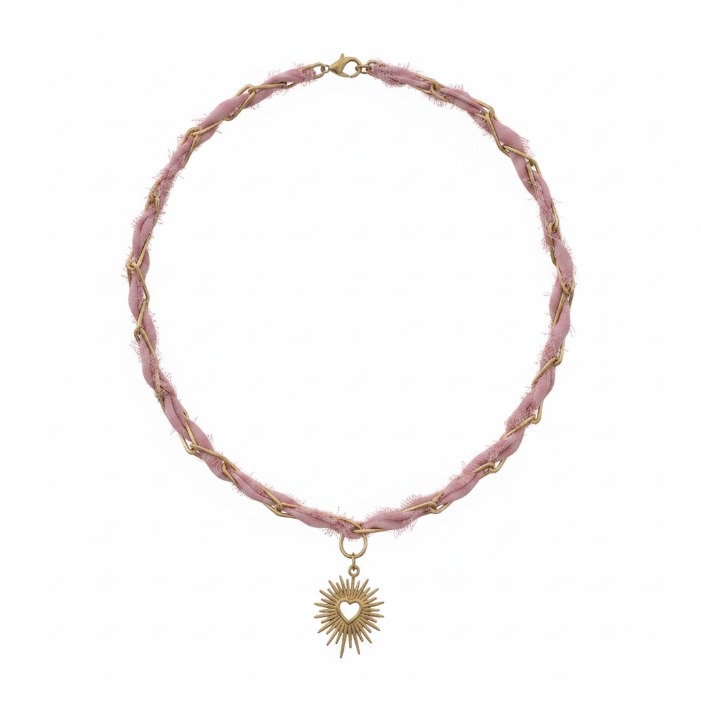 Blush Heart Radiance Necklace