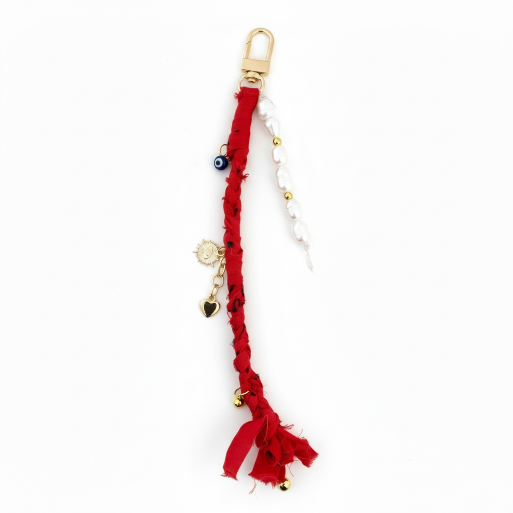 Ruby Sentinel Bag Charm