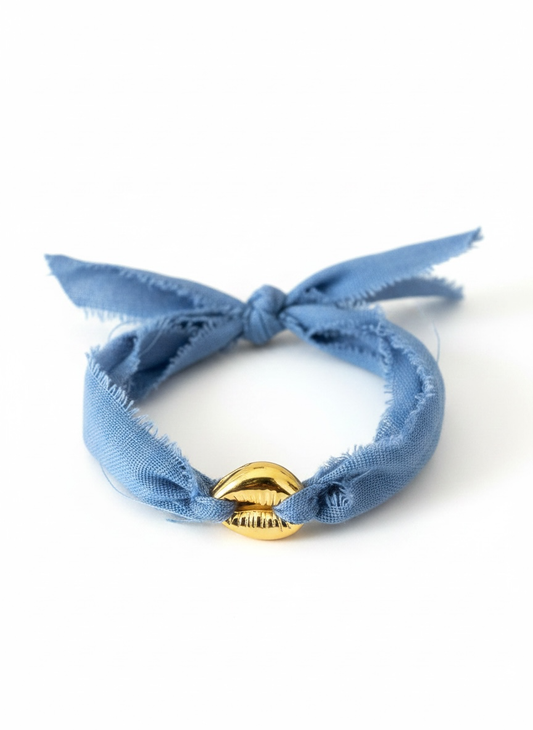Sky Shell Tie Kids Bracelet