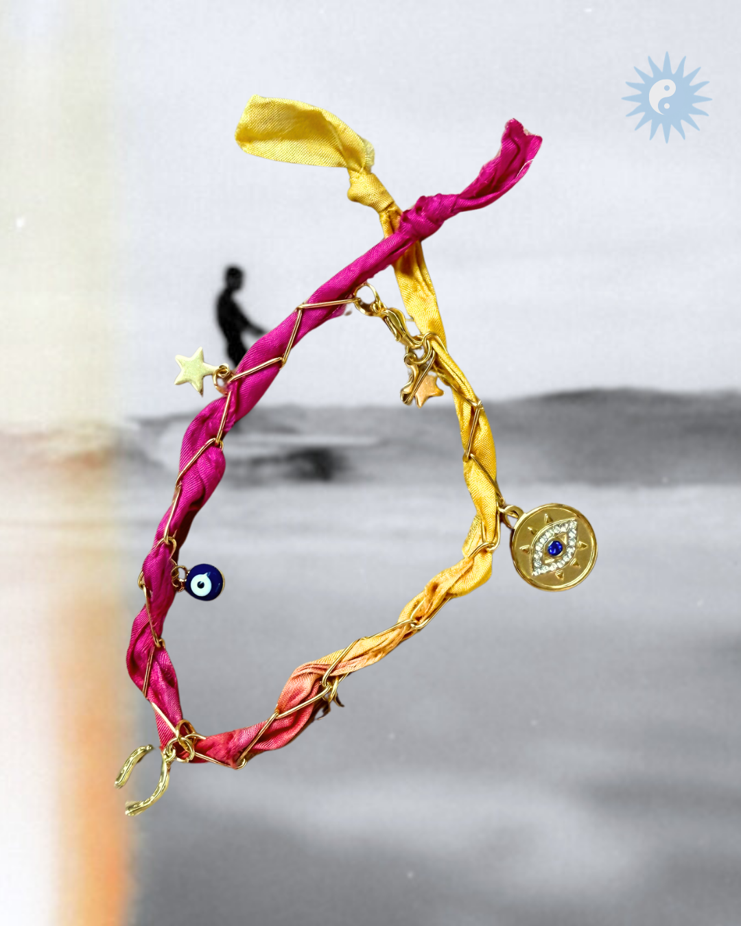 Sunset Shores Silk Bracelet