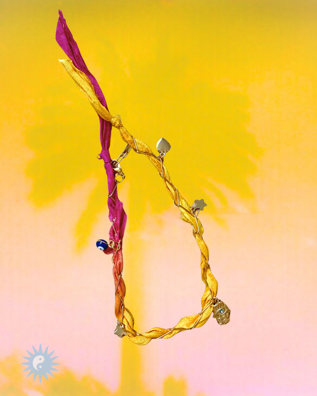 Sunset Shores Silk Bracelet