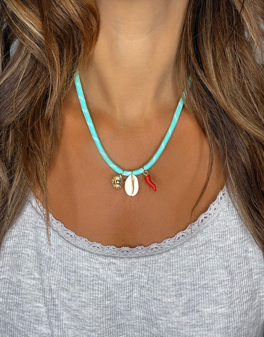 Charm Cord Necklace