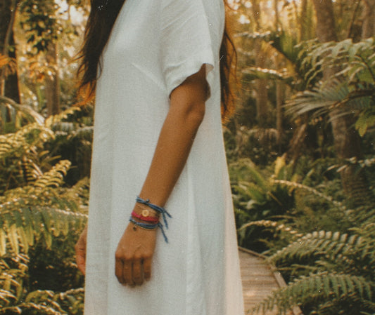 Midnight Eye Wrap Bracelet