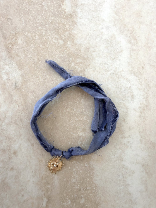Midnight Eye Wrap Bracelet