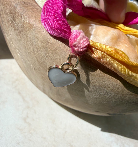 Sunset Heart Silk Kids Bracelet