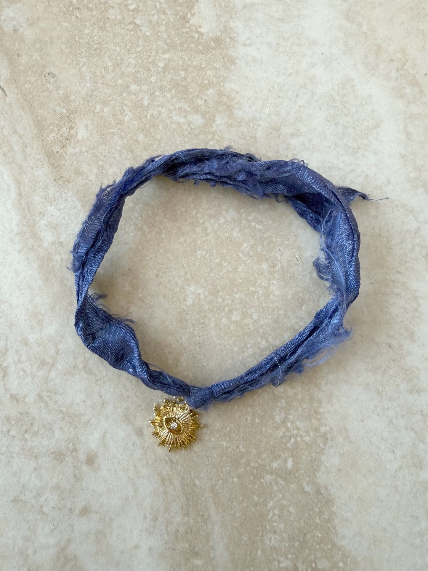 Midnight Eye Wrap Bracelet