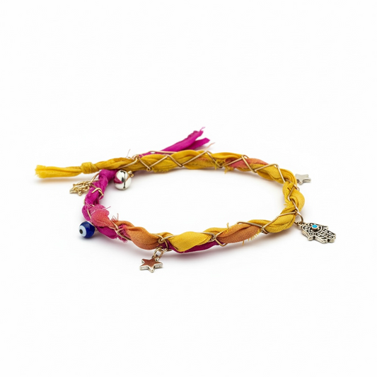 Sunset Shores Silk Bracelet