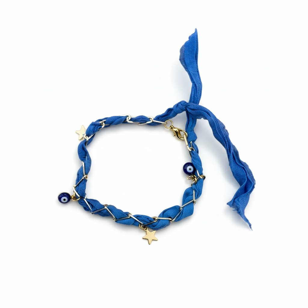 Azure Protection Charm Bracelet