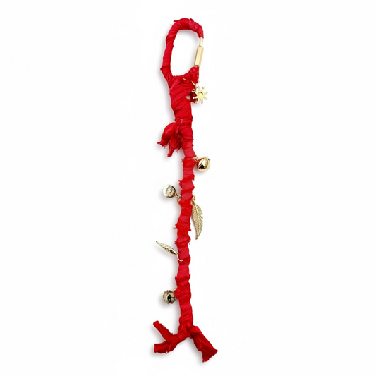 Crimson Sol Bag Charm