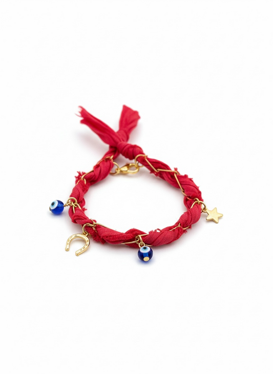 Lucky Star Charm Bracelet - Kids Collection