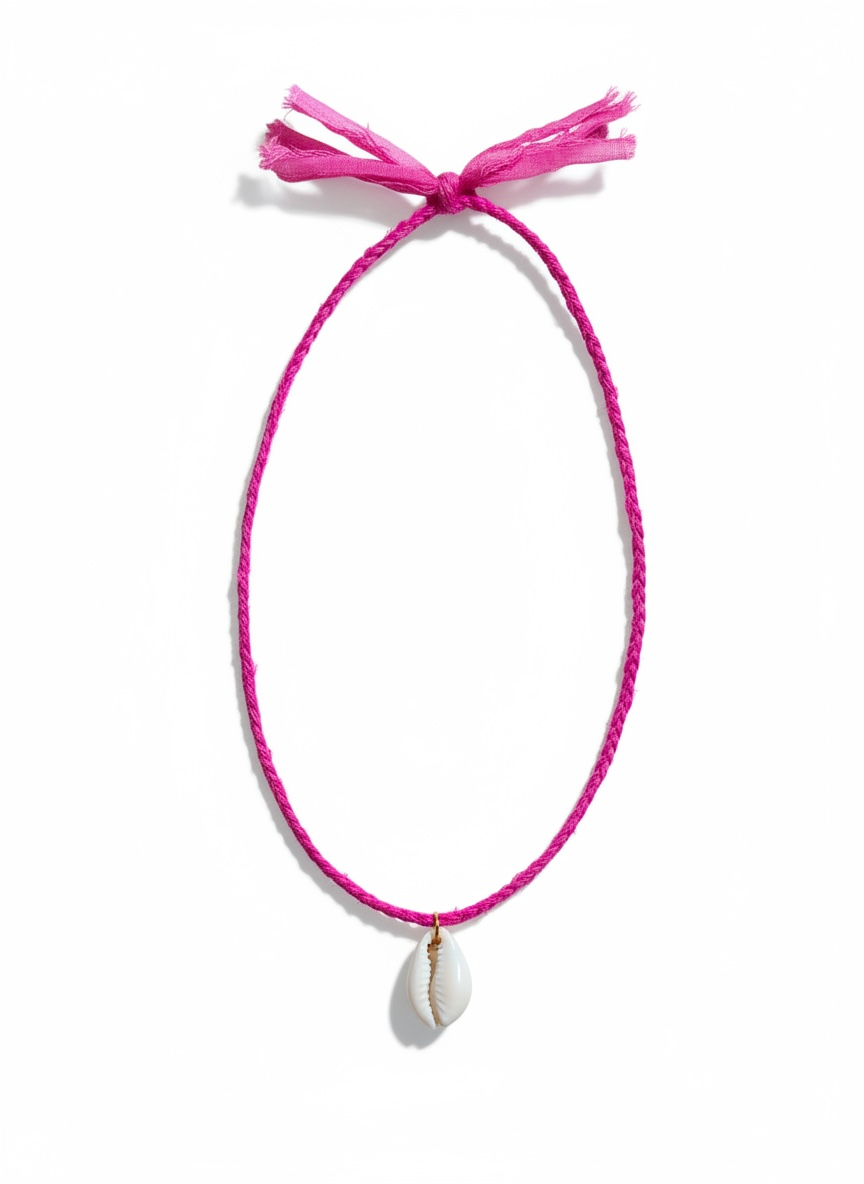 Blush Tide Braided Kids Necklace
