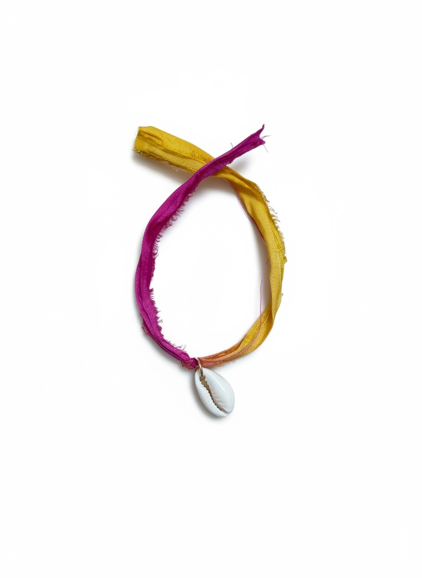 Sunset Shell Silk Kids Bracelet