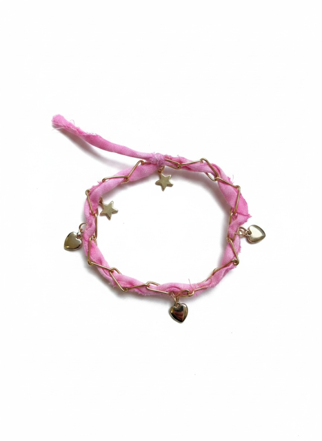 Blush Charm Anklet