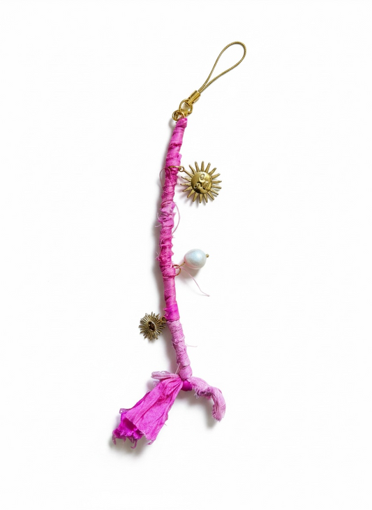 Blush Sun Phone Charm
