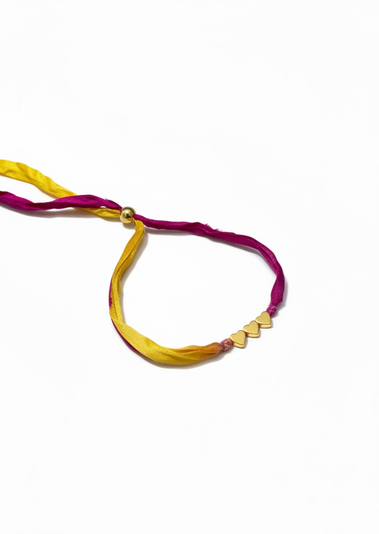 Sunset Hearts Kids Bracelet
