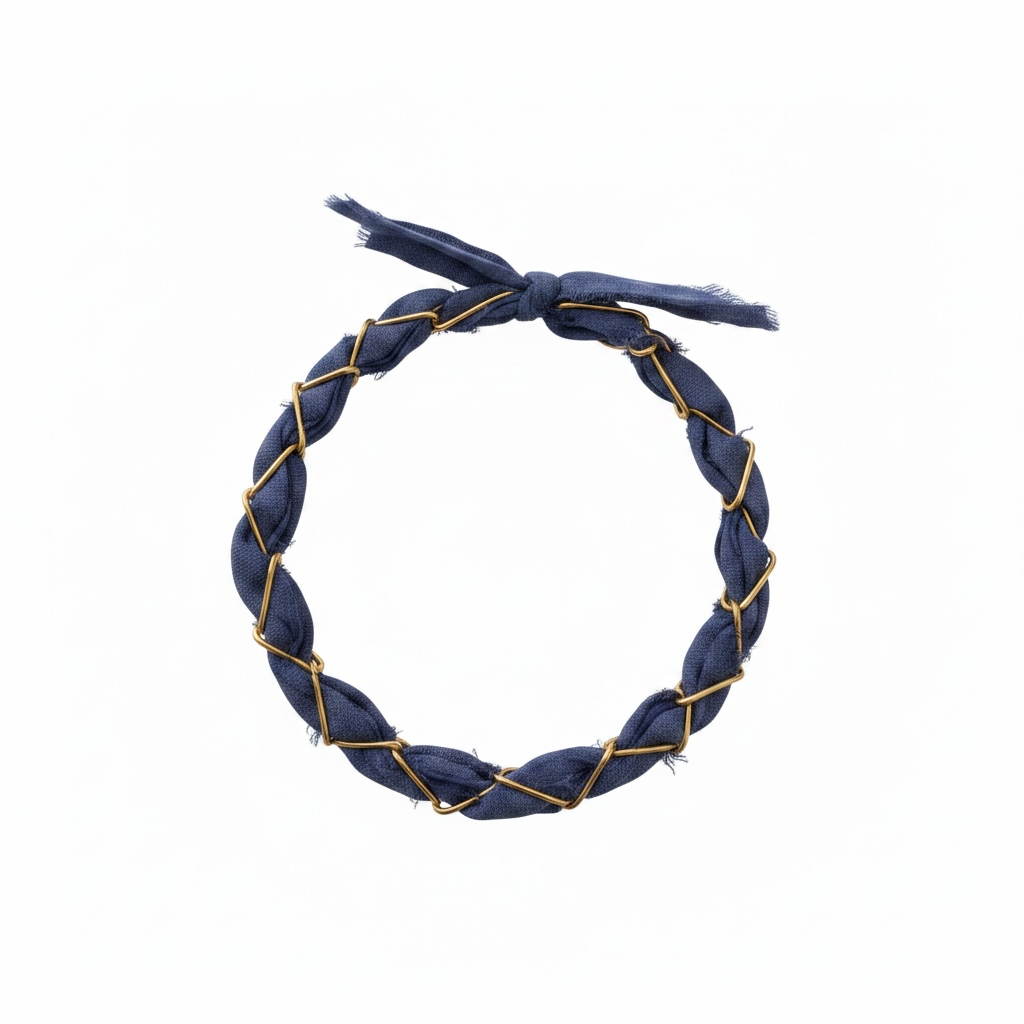 Midnight Thread Anklet
