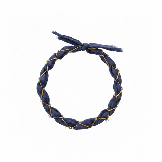 Midnight Thread Anklet