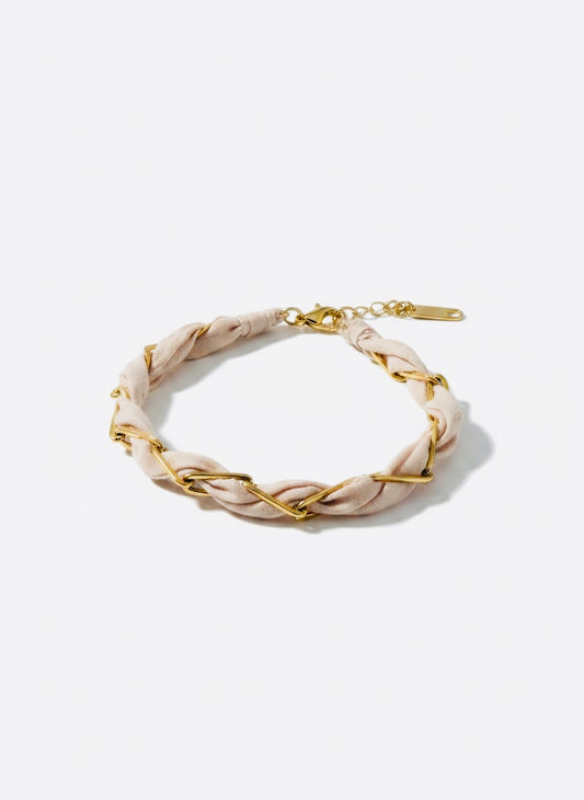 Sand Dune Silk Chain Bracelet