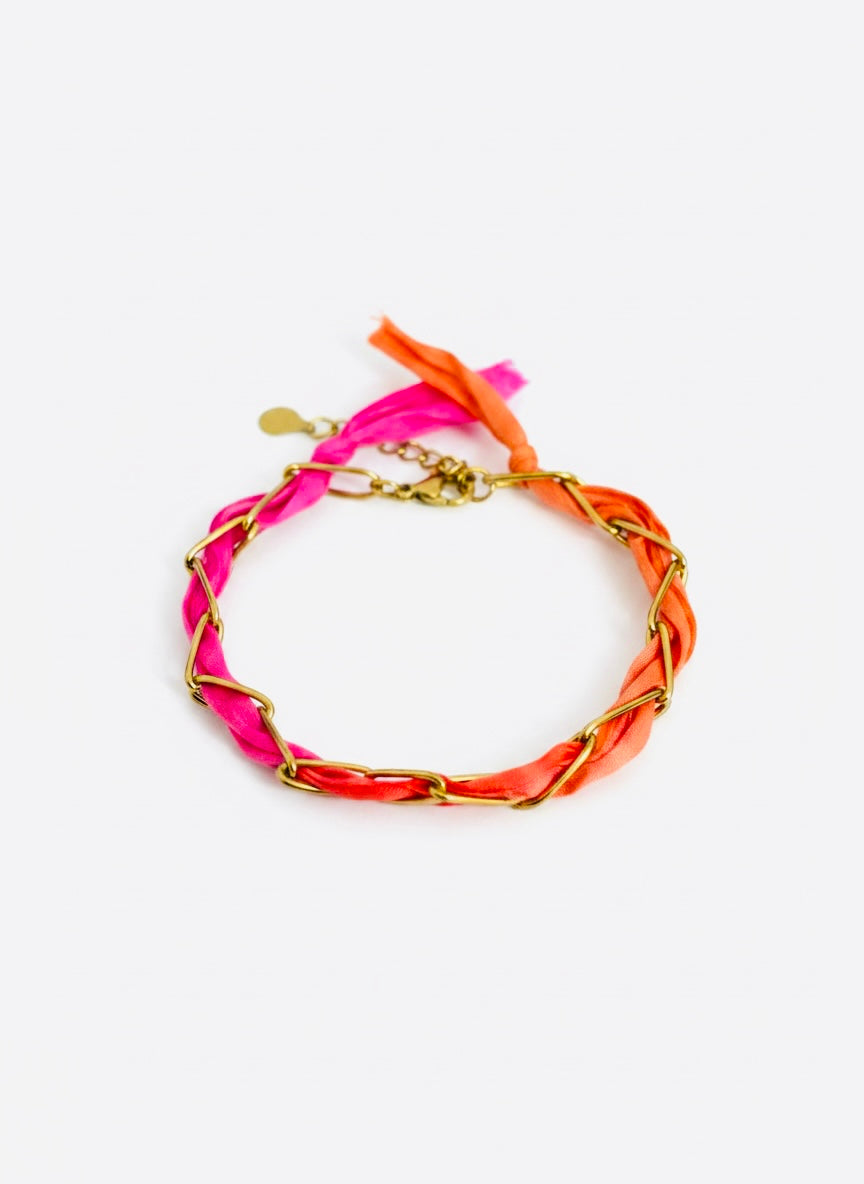 Silk Chain Bracelet